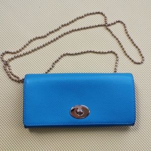 Coach Turnlock Chain Crossbody